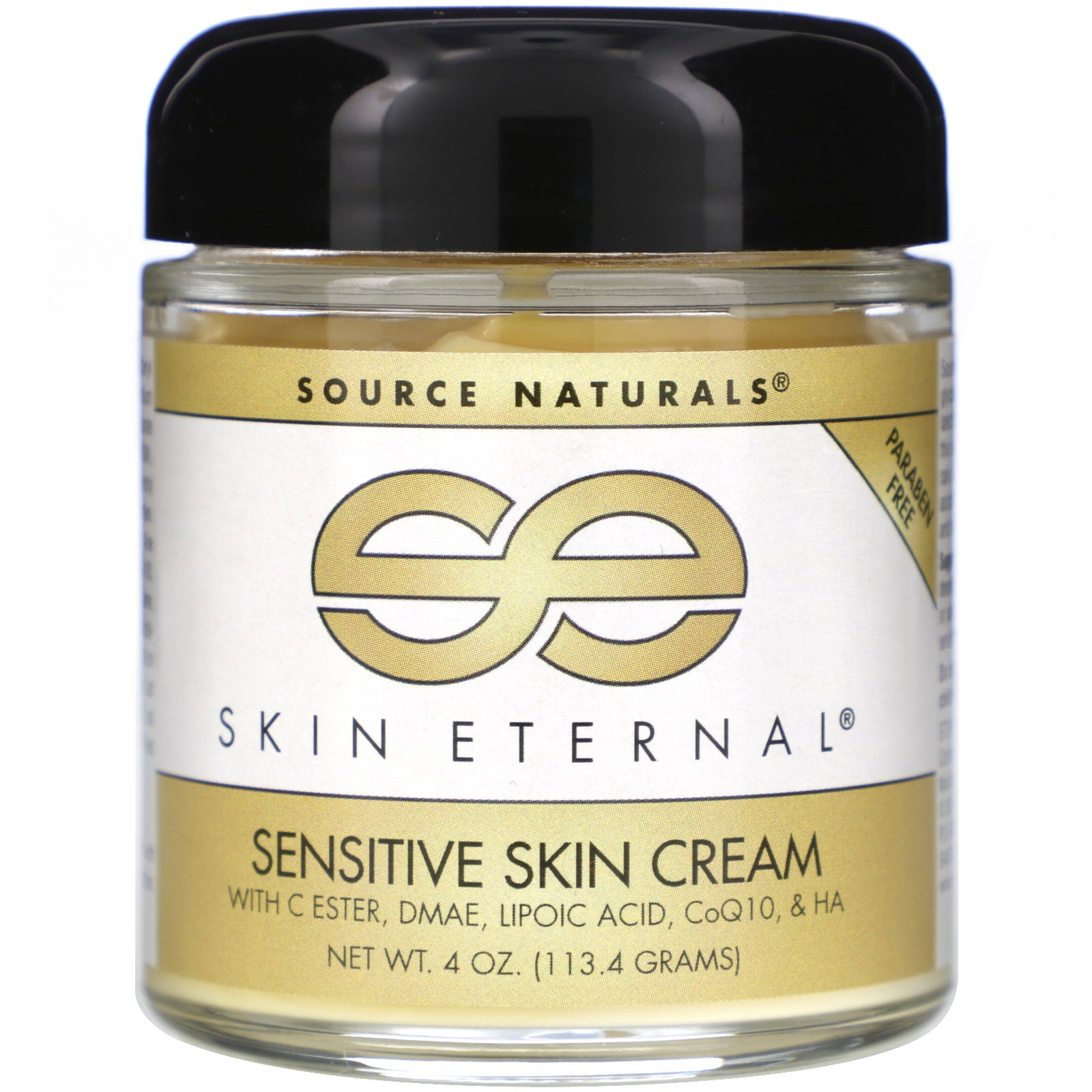 Source Naturals, Skin Eternal, Sensitive Skin Cream, 4 oz (113.4 g)