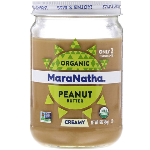 MaraNatha, Organic Peanut Butter, Creamy, 16 oz (454 g)