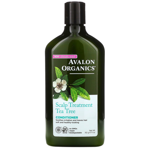 Avalon Organics, Conditioner, Scalp Treatment, Tea Tree, 11 oz (312 g)