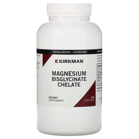 Kirkman Labs, Magnesium Bisglycinate Chelate, 250 Capsules