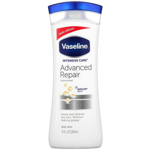 Vaseline, Intensive Care, Advanced Repair Body Lotion, Unscented, 10 fl oz (295 ml)