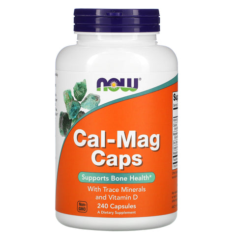 Now Foods, Cal-Mag Caps, 240 Capsules