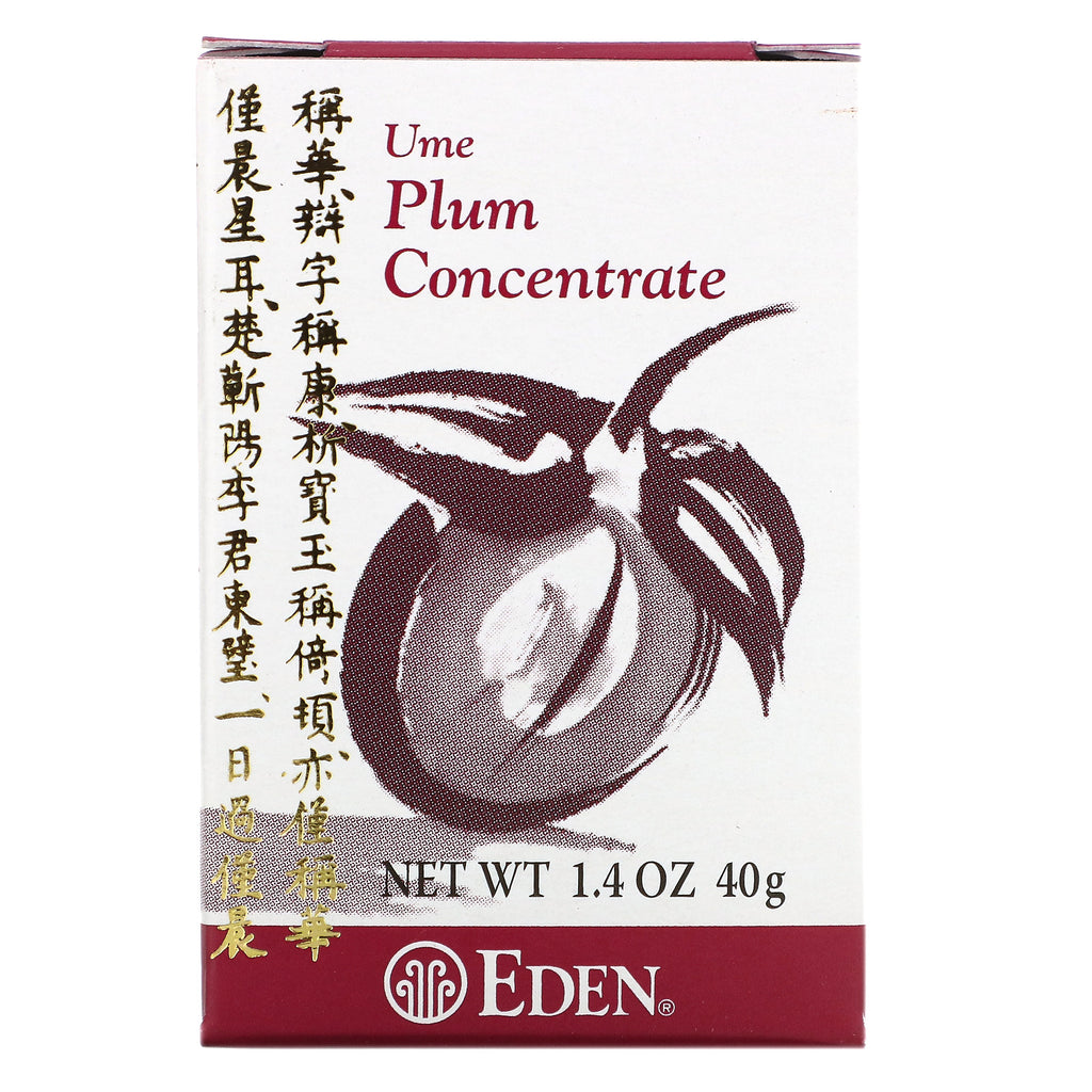 Eden Foods, Ume Plum Concentrate, 1.4 oz (40 g)