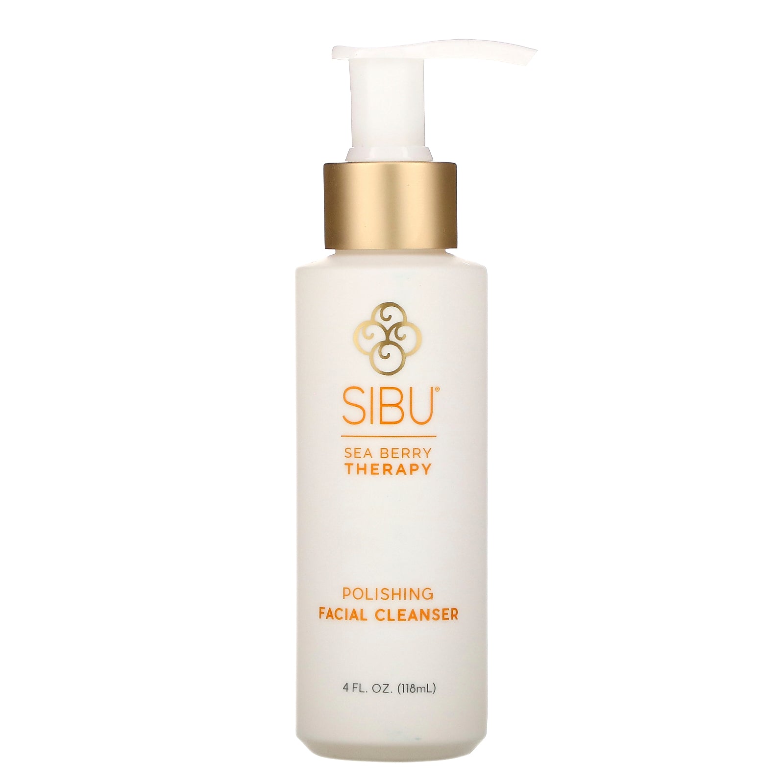 Sibu Beauty, Sea Berry Therapy, Polishing Facial Cleanser, Sea Buckthorn Oil, T7, 4 fl oz (118 ml)