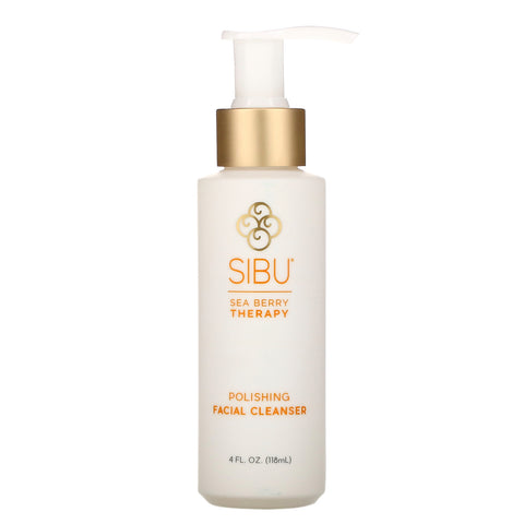 Sibu Beauty, Sea Berry Therapy, Polishing Facial Cleanser, Sea Buckthorn Oil, T7, 4 fl oz (118 ml)