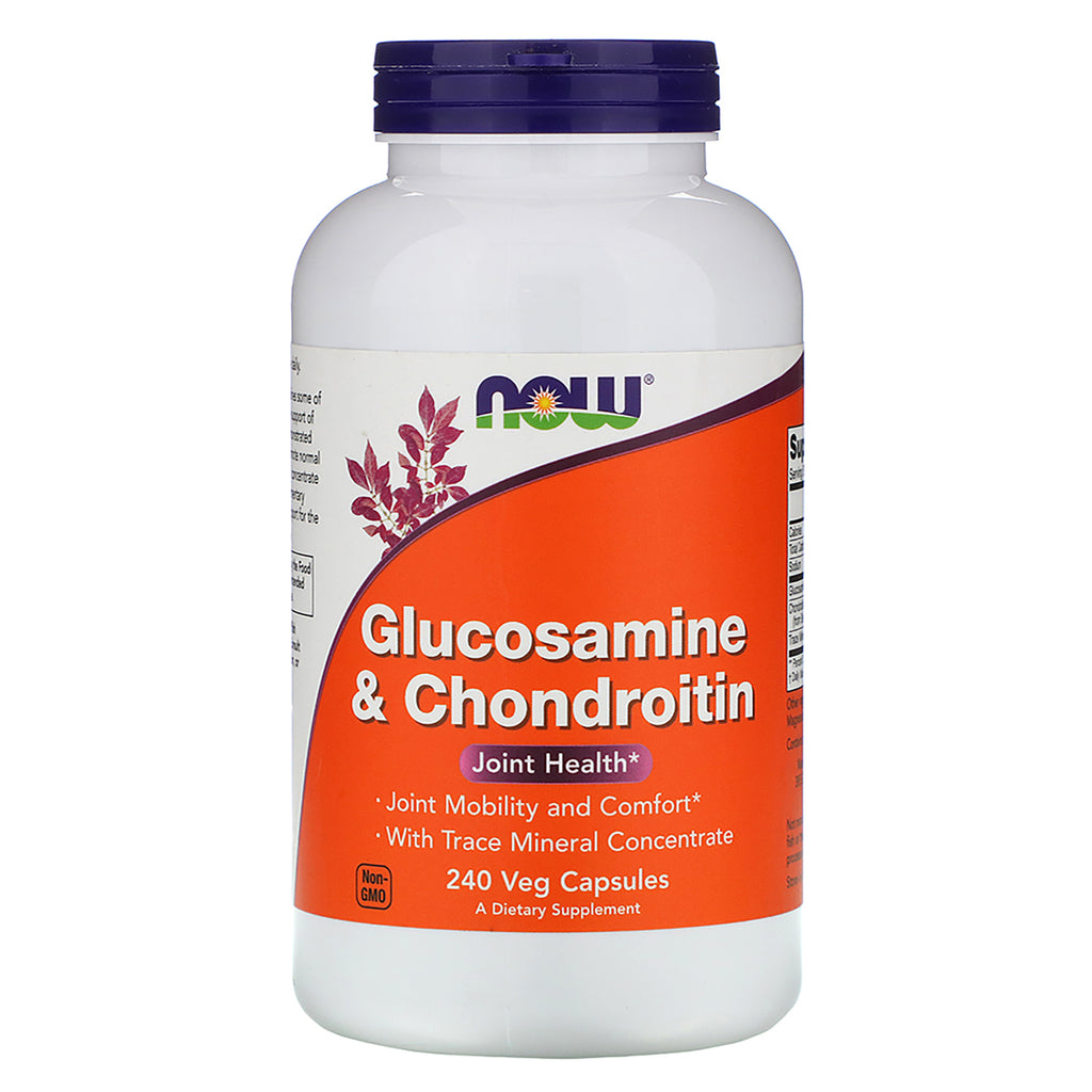 Now Foods, Glucosamine & Chondroitin, 240 Veg Capsules