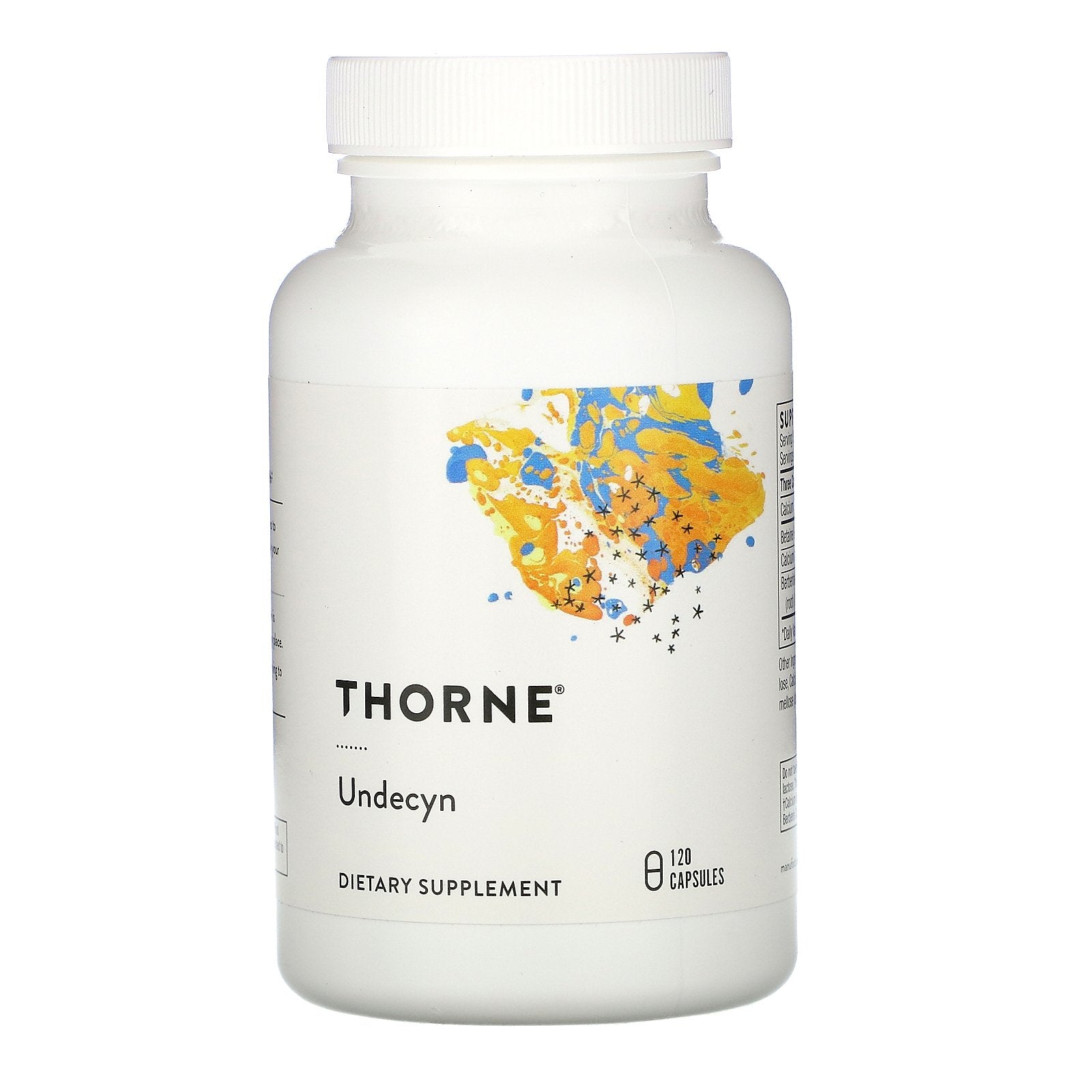 Thorne Research, Undecyn, 120 Capsules