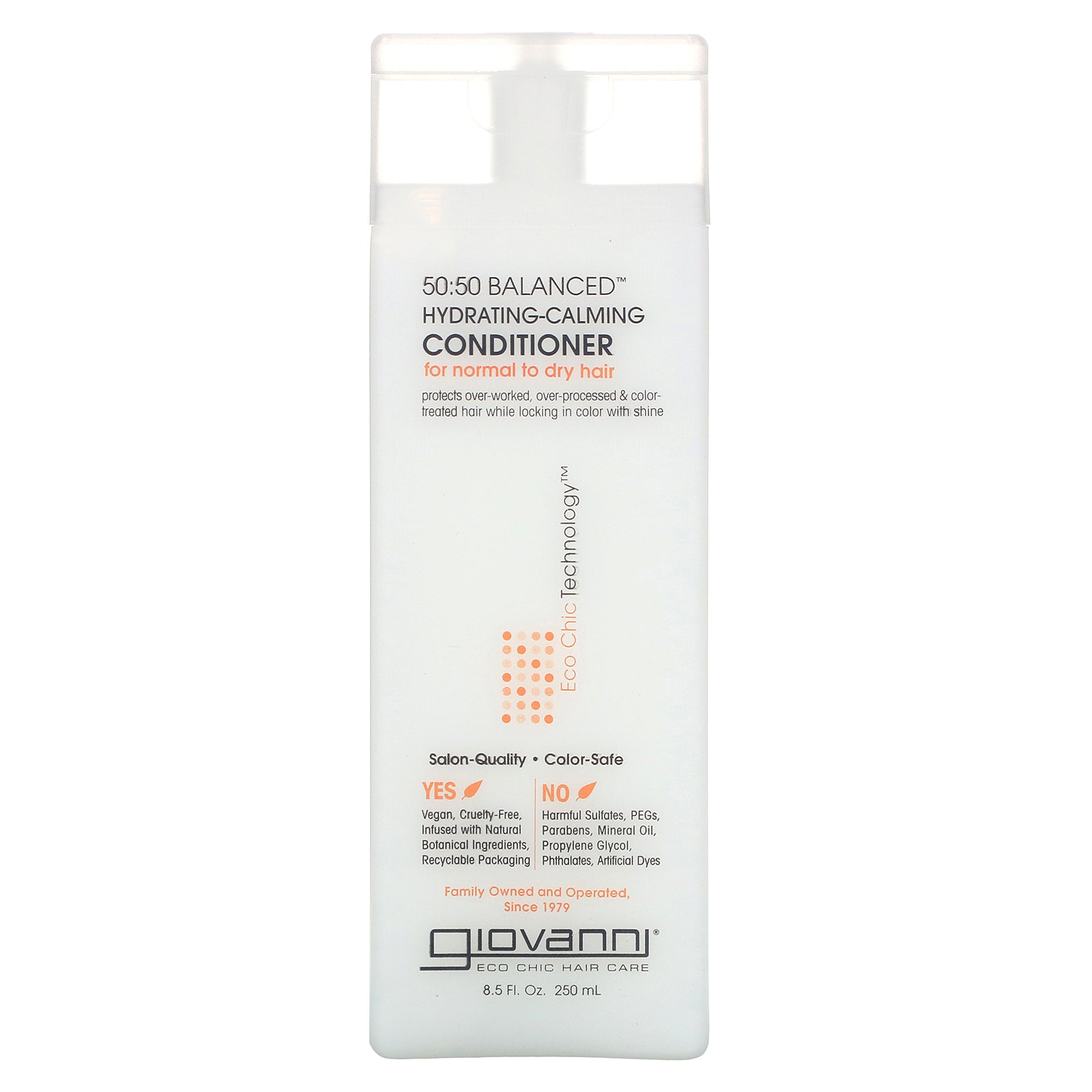 Giovanni, 50:50 Balanced, Hydrating-Calming Conditioner, 8.5 fl oz (250 ml)