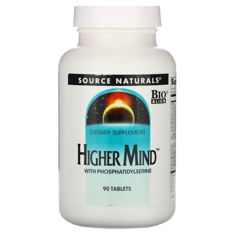 Source Naturals, Higher Mind, 90 Tablets