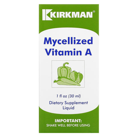 Kirkman Labs, Mycellized Vitamin A, 1 fl oz (30 ml)