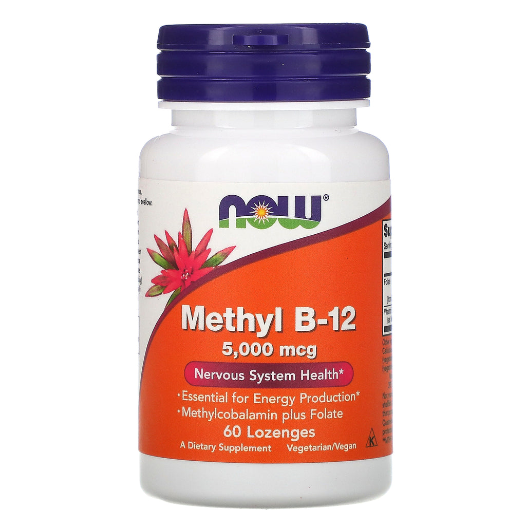 Now Foods, Methyl B-12, 5000 mcg, 60 Lozenges