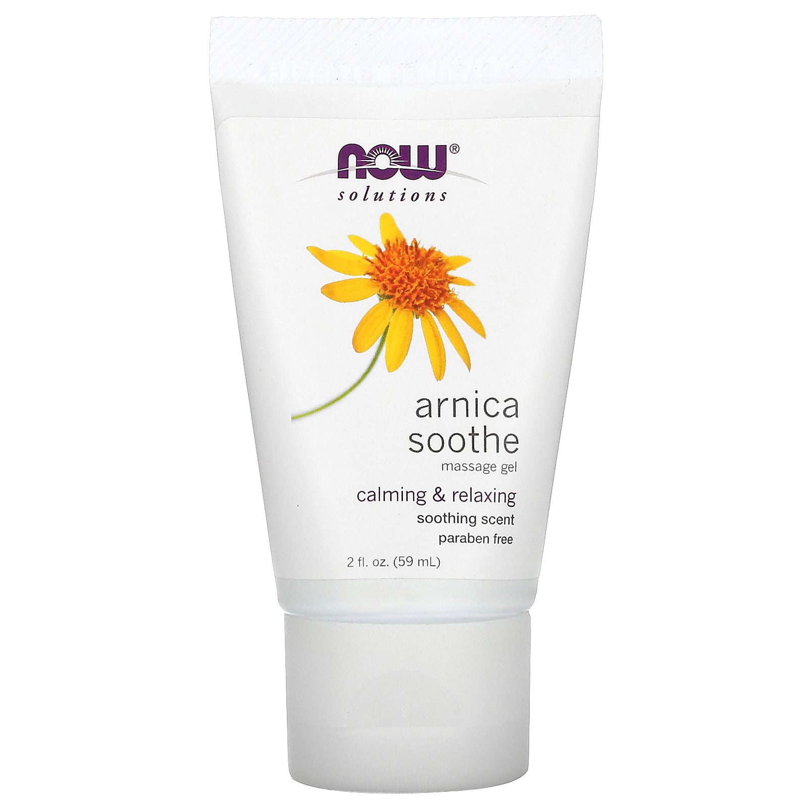 Now Foods, Solutions, Arnica Soothe Massage Gel, 2 fl oz (59 ml)