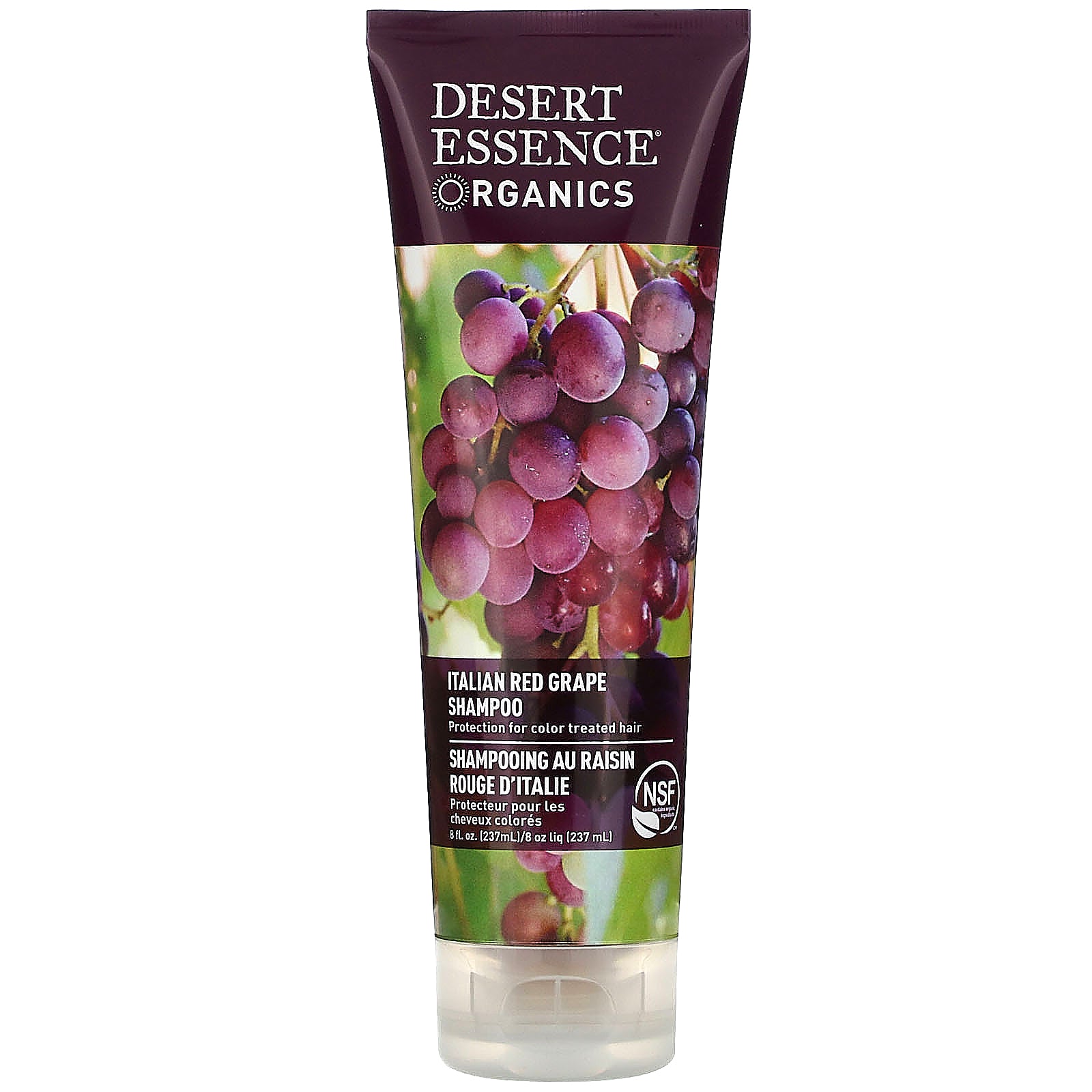 Desert Essence, Organics, Shampoo, Italian Red Grape, 8 fl oz (237 ml)