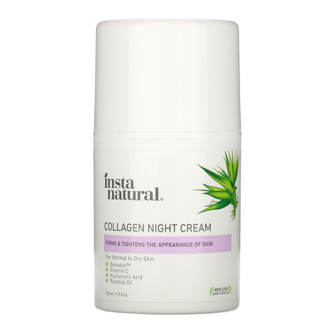 InstaNatural, Collagen Night Cream, 1.7 fl oz (50 ml)
