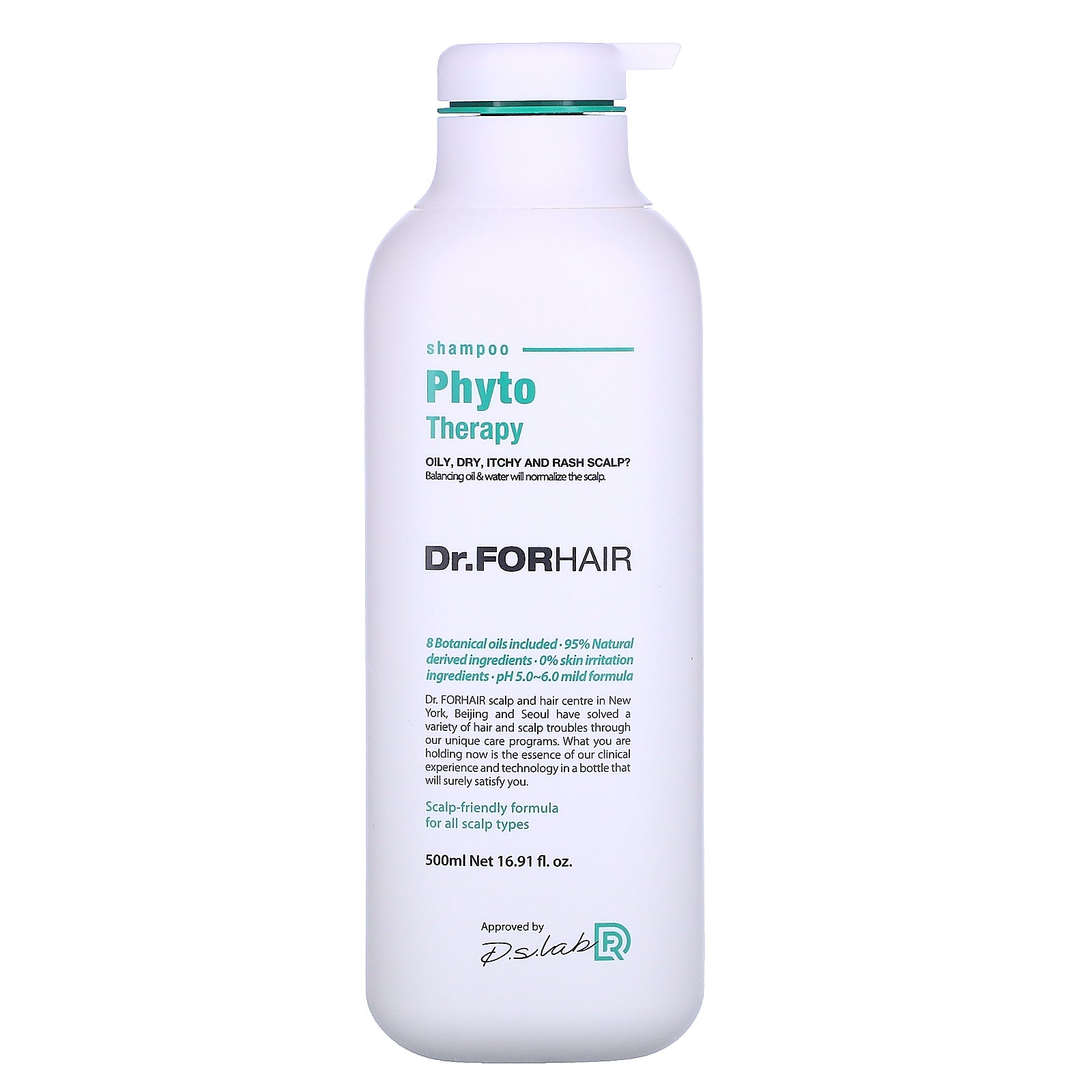 Dr.ForHair, Phyto Therapy Shampoo, 16.91 fl oz (500 ml)