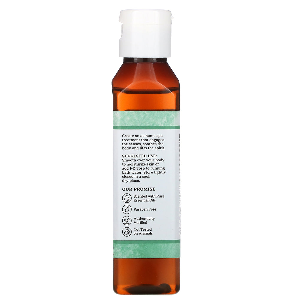 Aura Cacia, Aromatherapy Body Oil, Clearing Eucalyptus, 4 fl oz (118 ml)