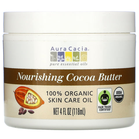 Aura Cacia, Nourishing Cocoa Butter, 4 fl oz (118 ml)