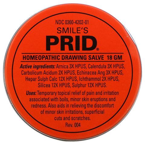 Hyland's, Smile's Prid Homeopathic Drawing Salve, 18 g