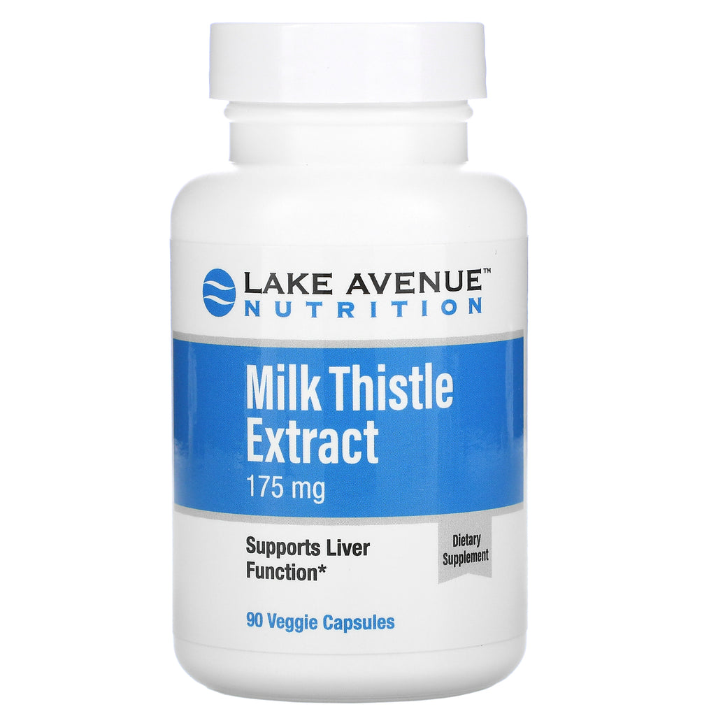 Lake Avenue Nutrition, Milk Thistle Extract, 175 mg, 90 Veggie Capsules