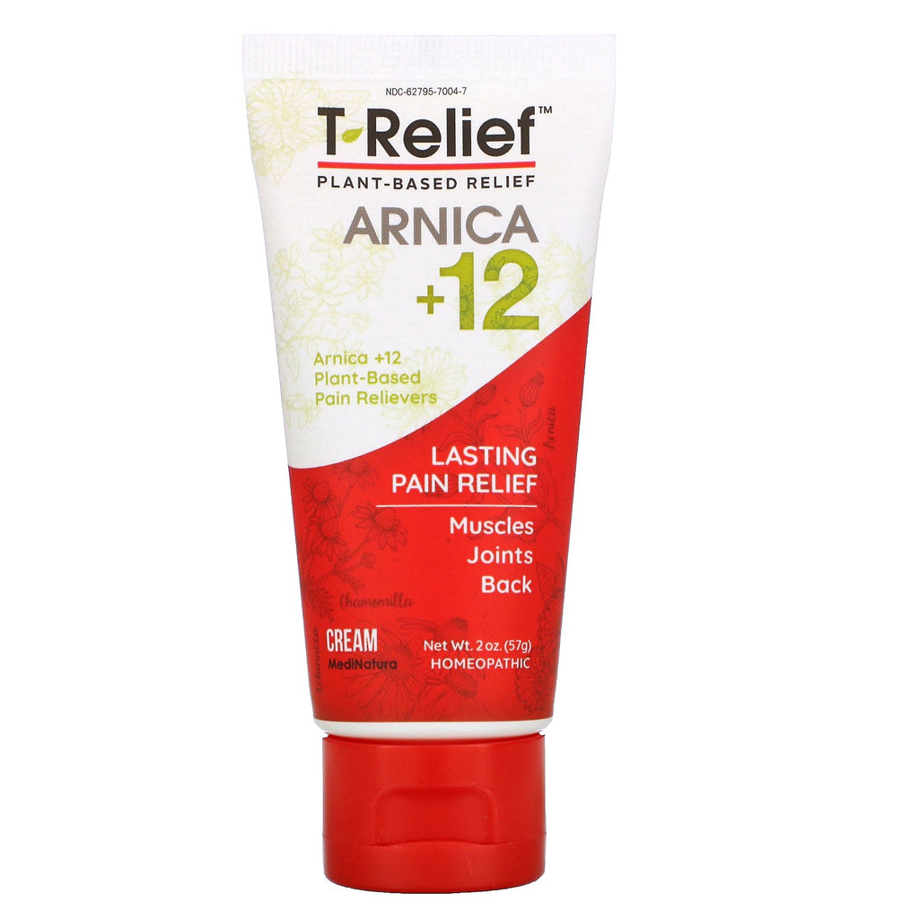 MediNatura, T-Relief, Arnica + 12 , 2 oz (57 g)