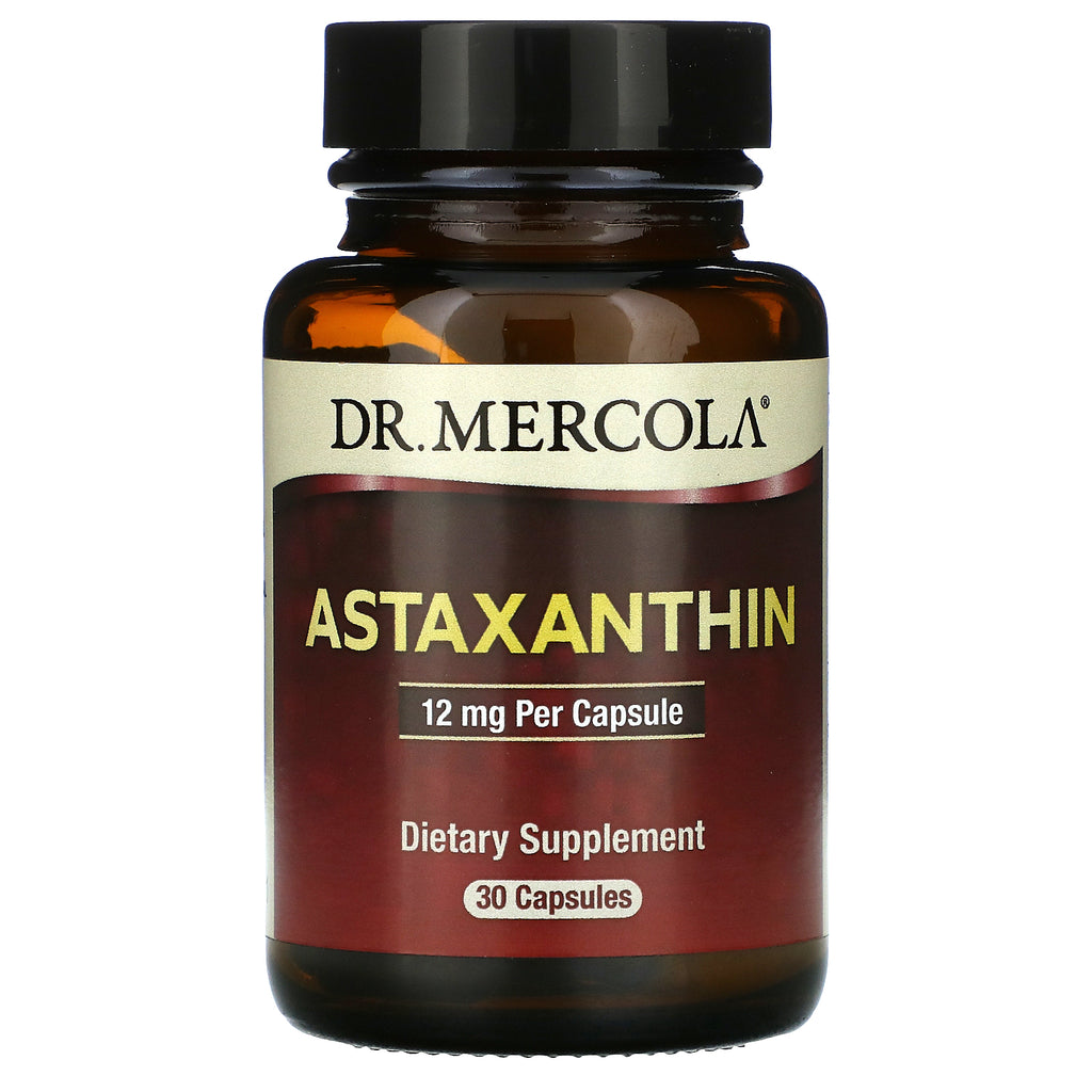 Dr. Mercola, Astaxanthin, 12 mg, 30 Capsules