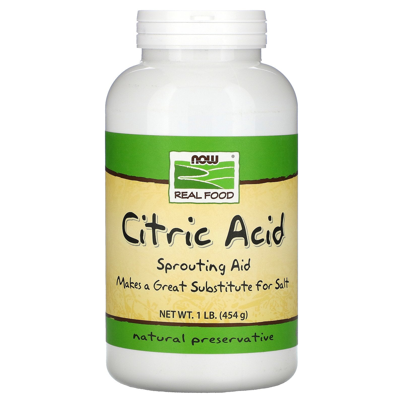 Now Foods, Citric Acid, 1 lb (454 g)