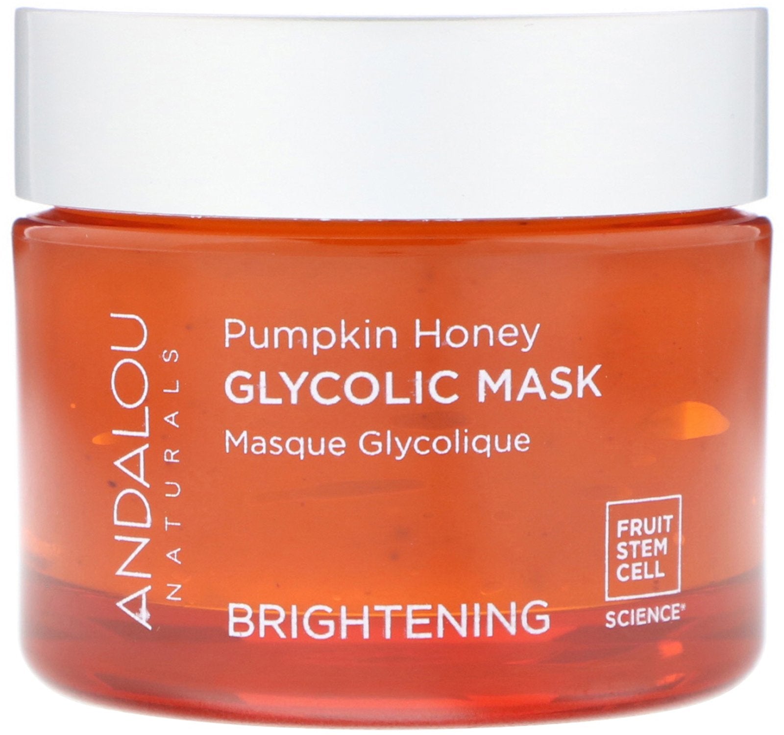 Andalou Naturals, Glycolic Beauty Mask, Pumpkin Honey, Brightening, 1.7 oz (50 g)