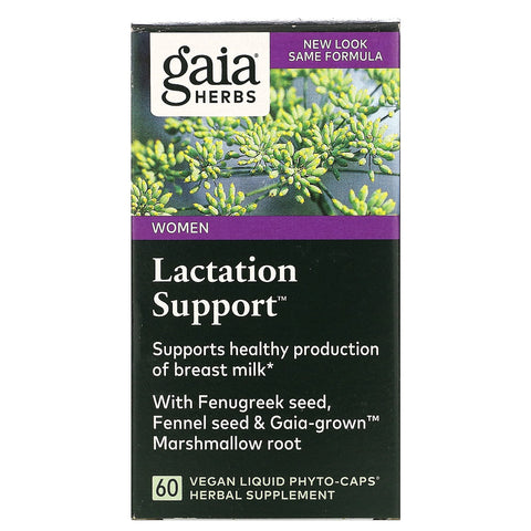 Gaia Herbs, Lactation Support for Women, 60 Vegan Liquid Phyto-Caps