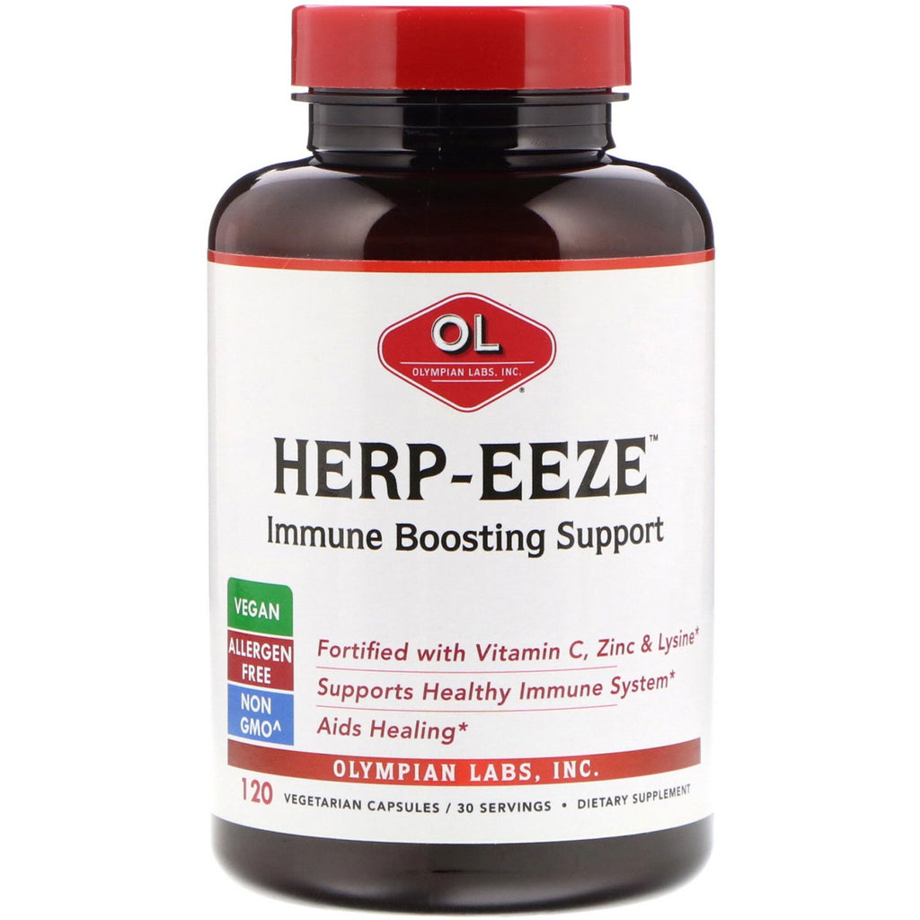 Olympian Labs, Herp-Eeze, 120 Vegetarian Capsules
