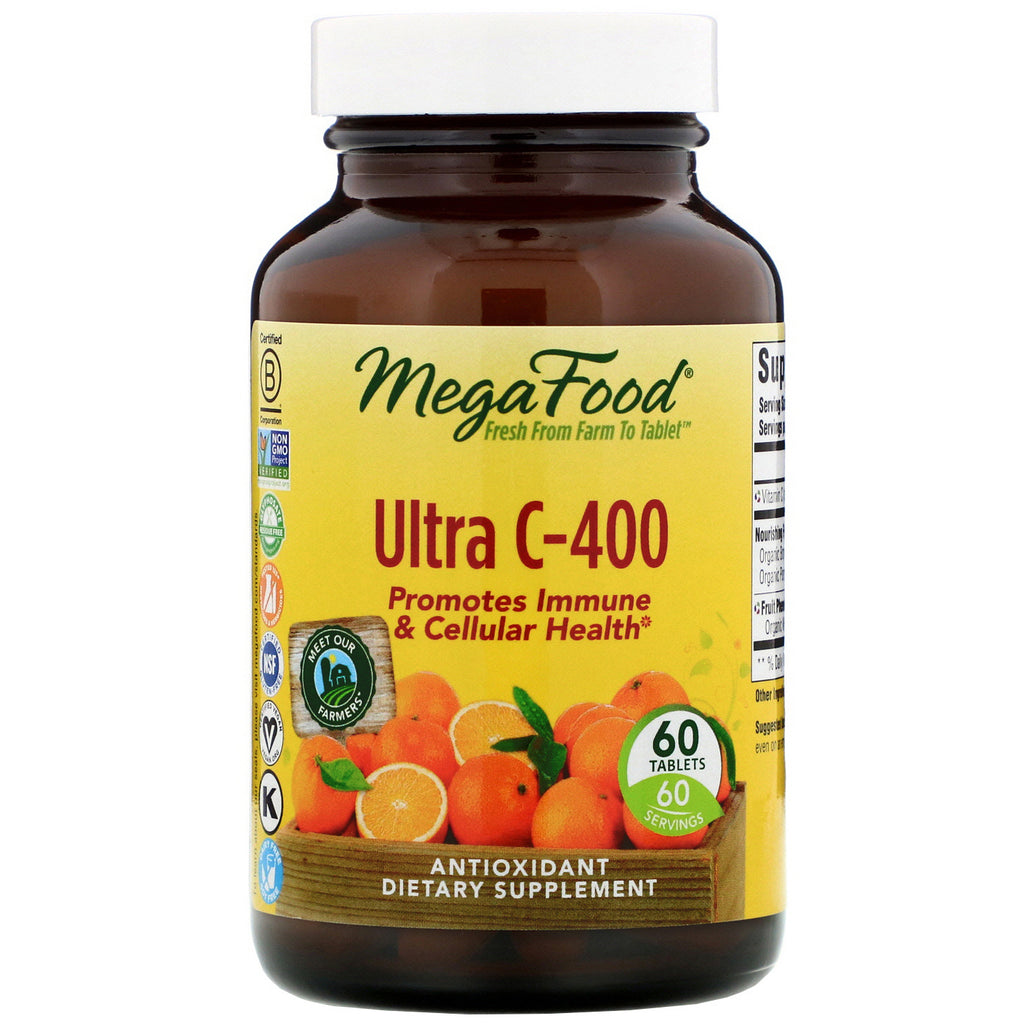 MegaFood, Ultra C-400, 60 Tablets