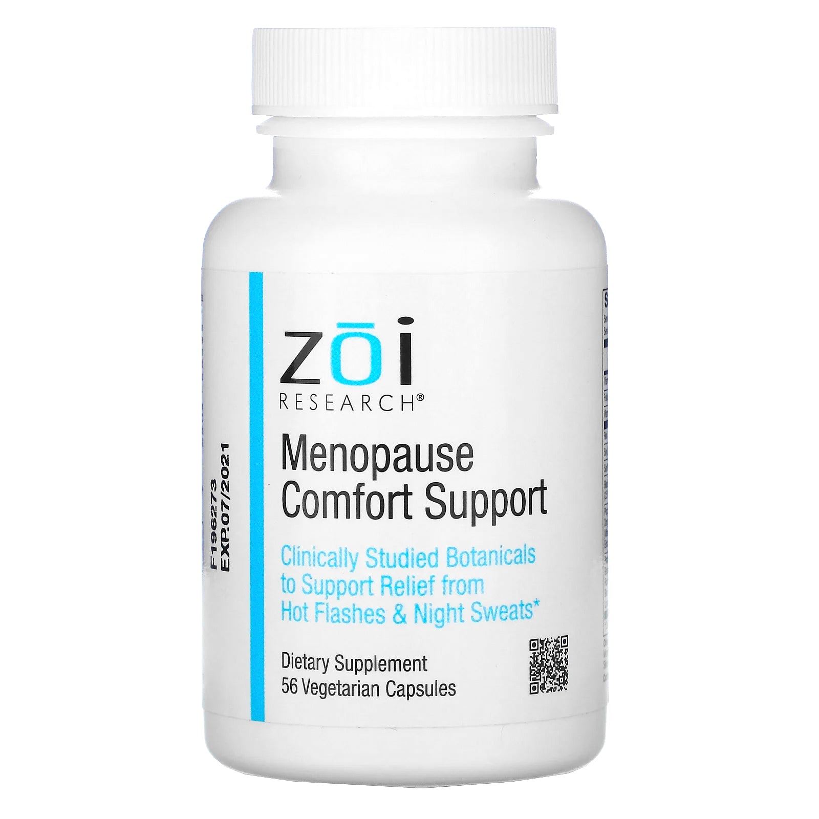 ZOI Research, Menopause Comfort Support, 56 Vegetarian Capsules