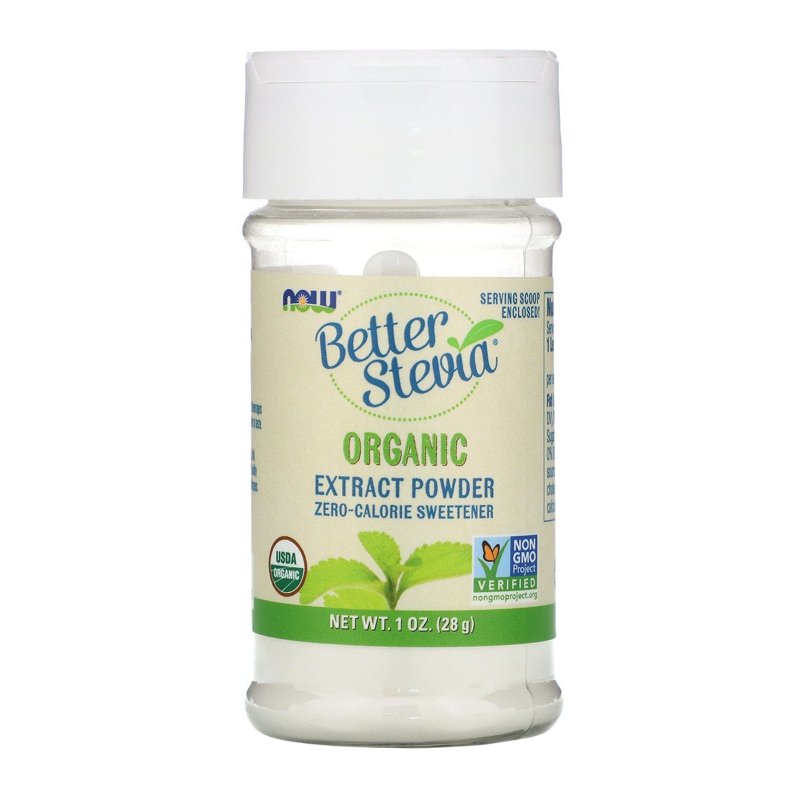 Now Foods, BetterStevia, Organic Extract Powder, 1 oz (28 g)