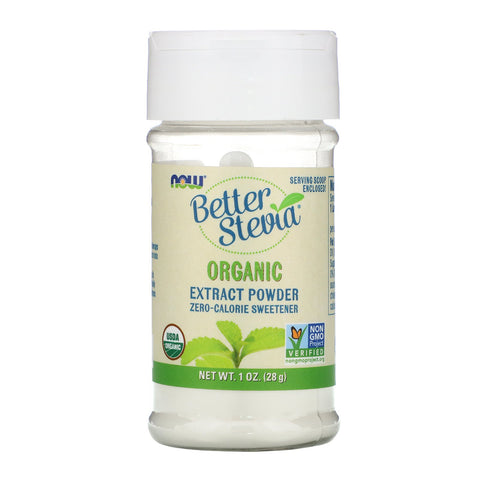 Now Foods, BetterStevia, Organic Extract Powder, 1 oz (28 g)