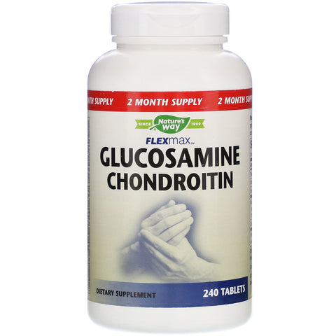 Nature's Way, FlexMax, Glucosamine Chondroitin, 240 Tablets