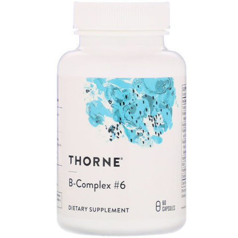 Thorne Research, B-Complex #6, 60 Capsules