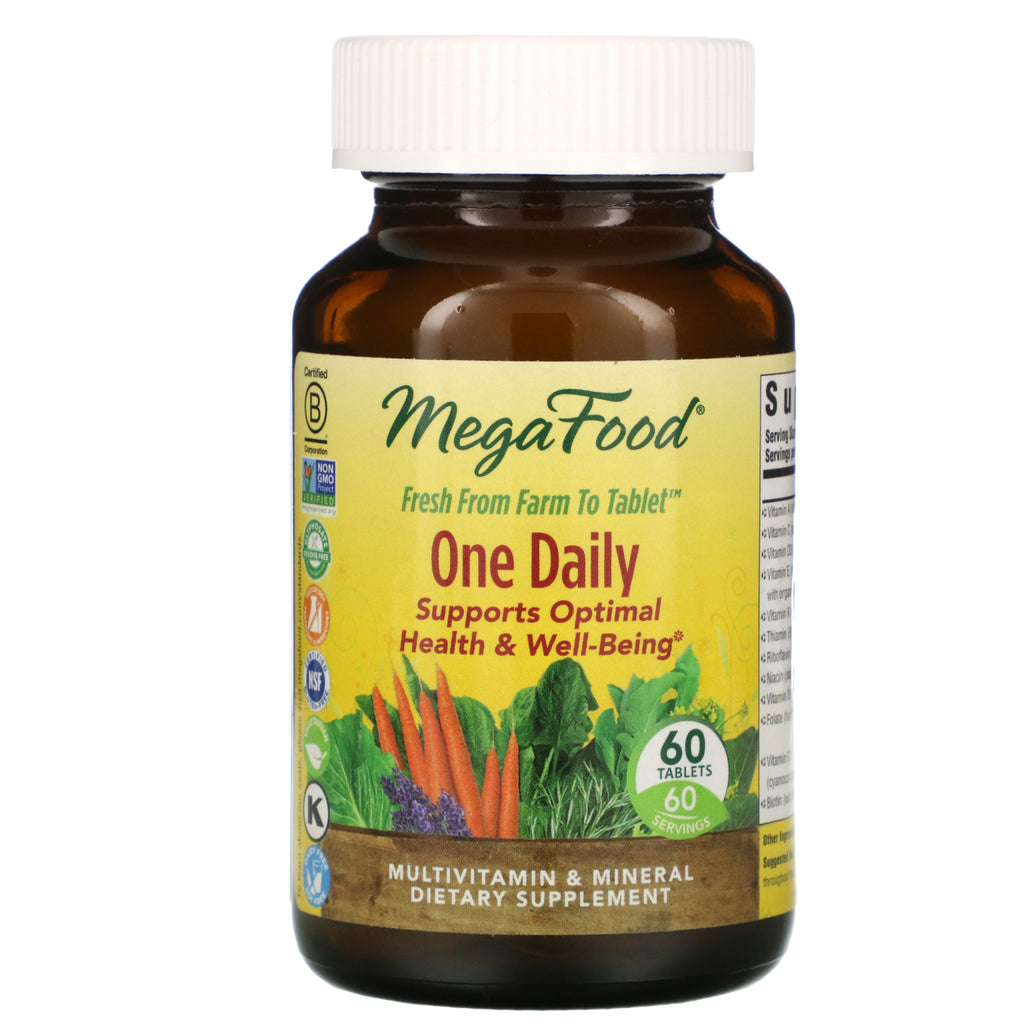 MegaFood, One Daily, 60 Tablets