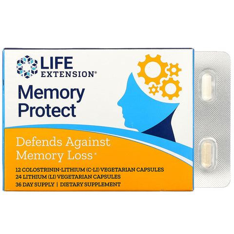 Life Extension, Memory Protect, 36 Vegetarian Capsules