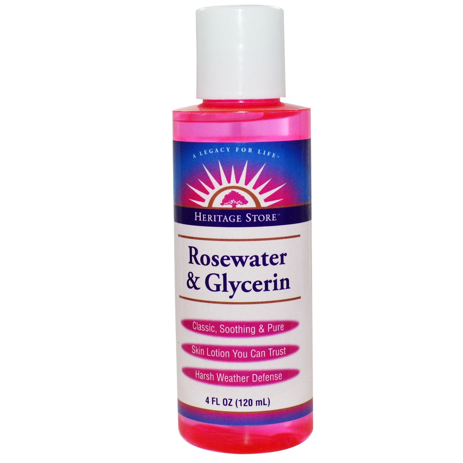 Heritage Store, Rosewater & Glycerin, 4 fl oz (120 ml)