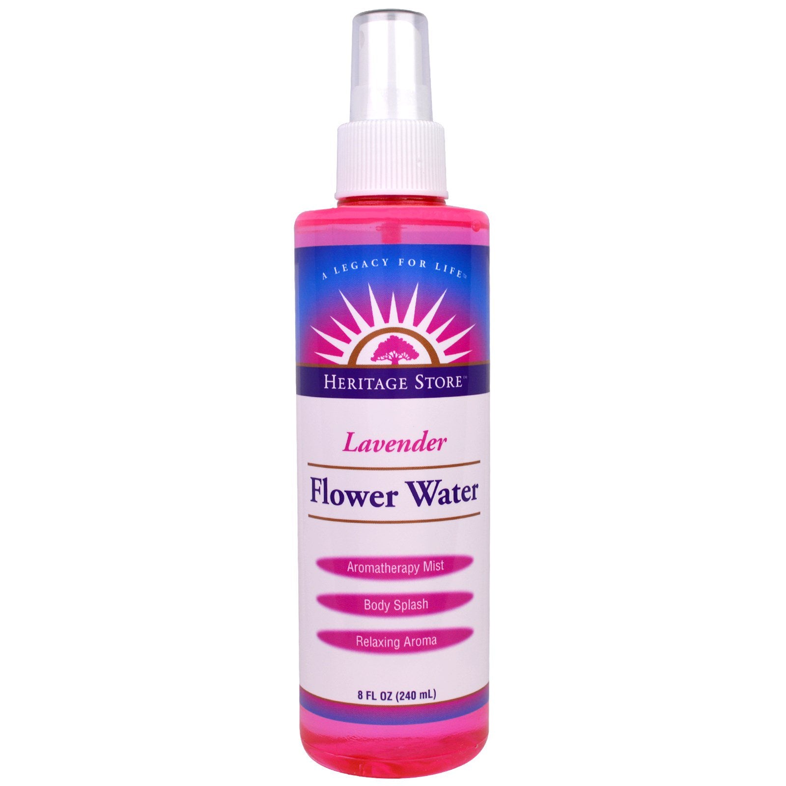 Heritage Store, Flower Water, Lavender, 8 fl oz (240 ml)