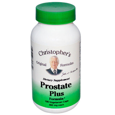 Christopher's Original Formulas, Prostate Plus Formula, 460 mg, 100 Vegetarian Caps