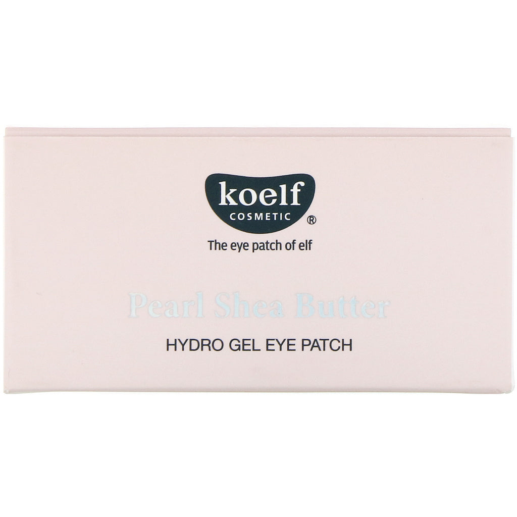 Koelf, Pearl Shea Butter, Hydro Gel Eye Patch, 60 Patches