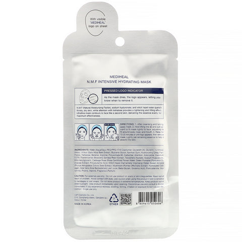Mediheal, N.M.F Intensive Hydrating Mask, 1 Sheet, 0.91 fl. oz (27 ml)