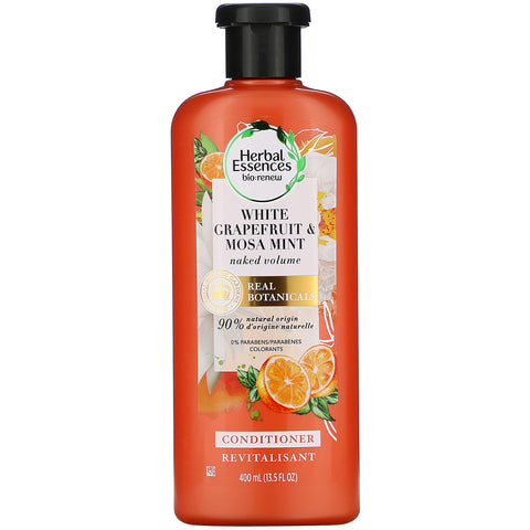 Herbal Essences, Naked Volume Conditioner, White Grapefruit & Mosa Mint, 13.5 fl oz (400 ml)