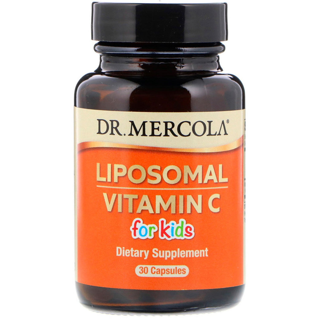 Dr. Mercola, Liposomal Vitamin C for Kids, 30 Capsules