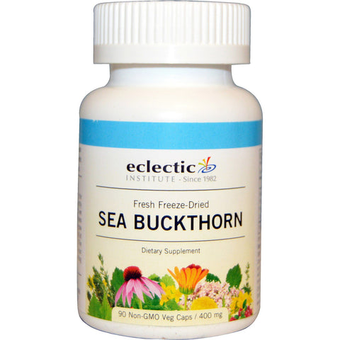 Eclectic Institute, Fresh Freeze-Dried, Sea Buckthorn, 400 mg, 90 Non-GMO Veg Caps