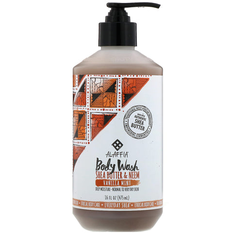 Everyday Shea, Body Wash, Vanilla Mint, 16 fl oz (475 ml)