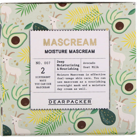 Dear Packer, Mascream, Moisture Mascream, 3.4 fl oz (100 ml)