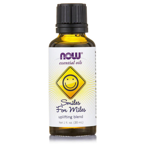Now Foods, Essential Oils, Smiles for Miles, Uplifting Blend, 1 fl oz (30 ml)