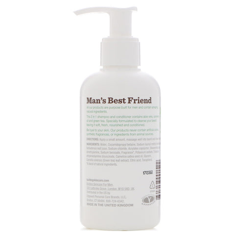 Bulldog Skincare For Men, Original Beard Shampoo & Conditioner, 6.7 fl oz (200 ml)