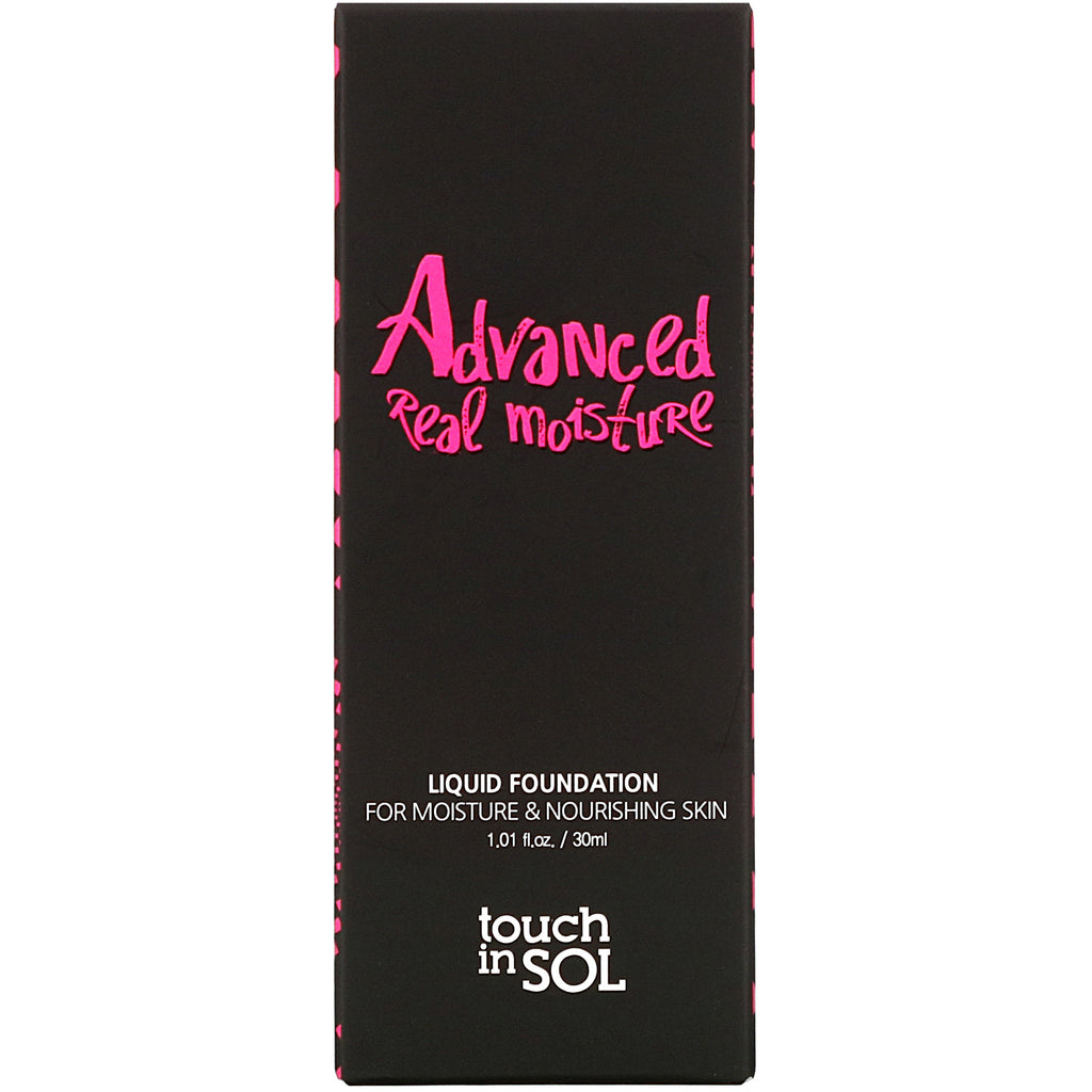 Touch in Sol, Advanced Real Moisture, Liquid Foundation, SPF 30 PA++, #23 Natural Beige, 1.01 fl oz (30 ml)